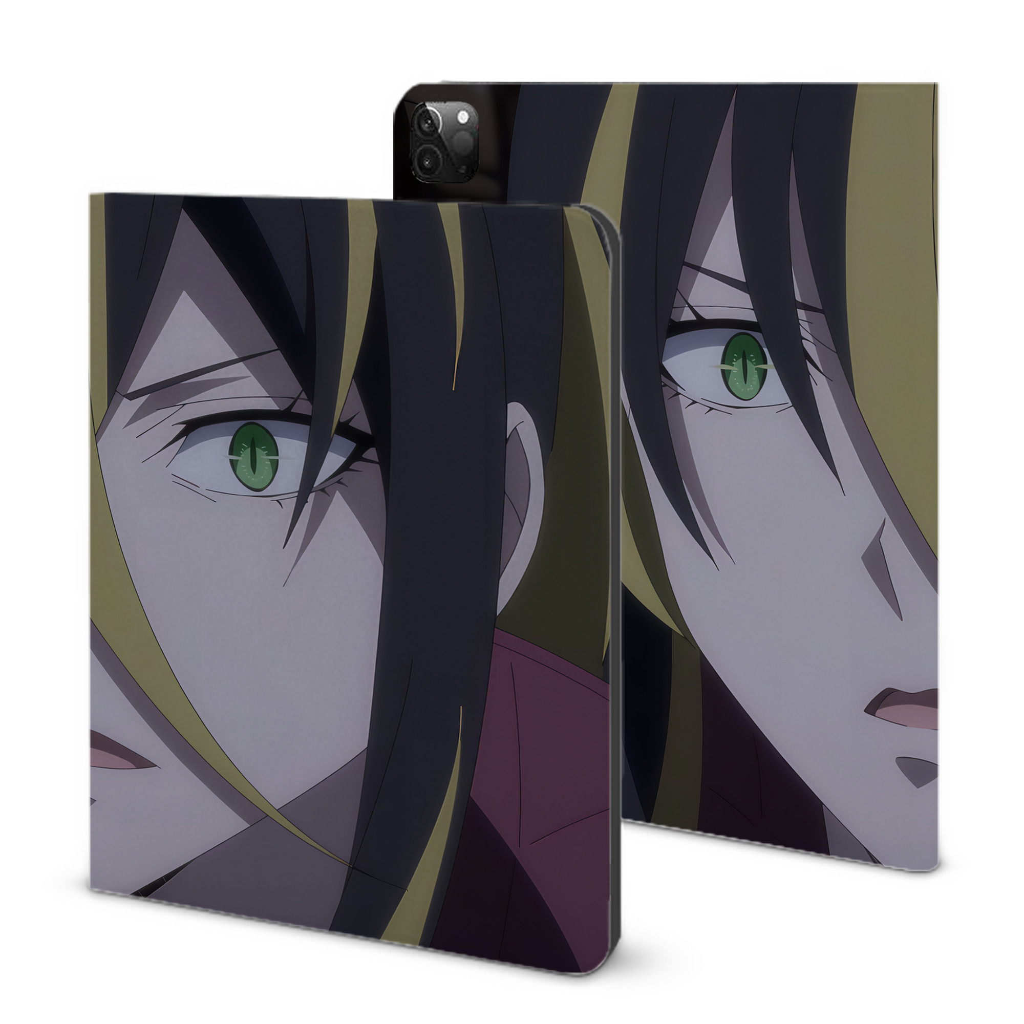 （画像用） 転スラ Regarding Reincarnated to Slime IPadケース ペンホルダー付き ブックスタイルデザイン